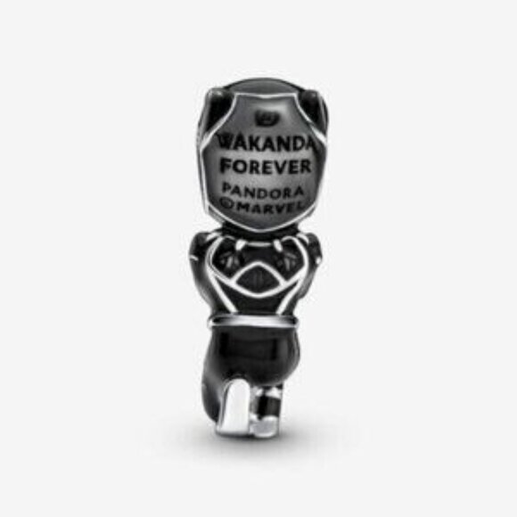 Pandora Marvel The Avengers Black Panther Charm - Picture 2 of 5